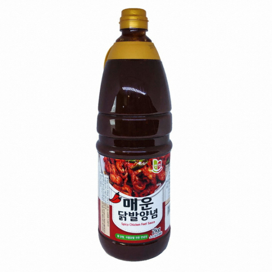 첫맛 매운 닭발 양념 2kg (1개)_이미지