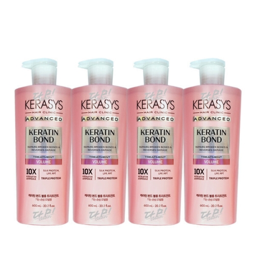케라시스 어드밴스드 케라틴 본드 볼륨 트리트먼트 600ml (4개)_이미지