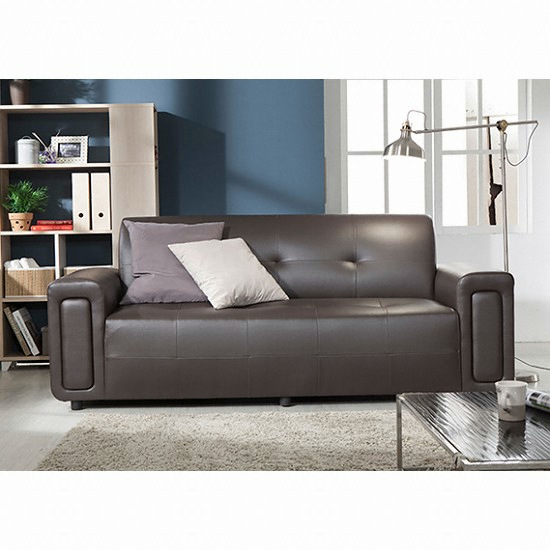 동서가구 라코 가죽소파 3인용_이미지