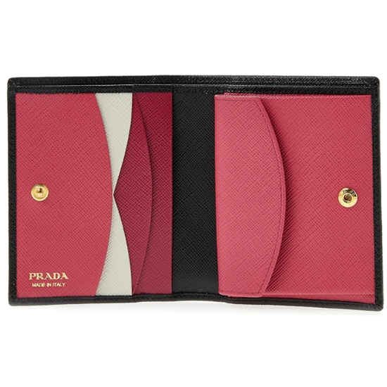 프라다 사피아노 멀티컬러 반지갑 1MV204 ZLP F061H_이미지