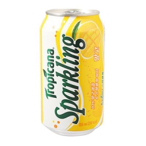  롯데칠성음료 트로피카나 스파클링 망고 355ml [1개]