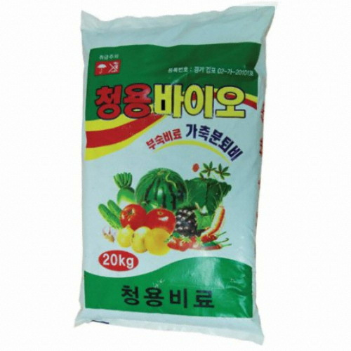 영농사 계분50% 유기농퇴비 청용바이오 (20kg)