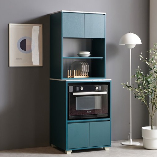 블리스데코 카이나 광파 렌지대 주방 상하부장 1700_이미지