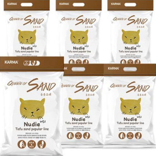  카르마 퀸오브샌드 누디 두부모래 커피 3kg [6개]
