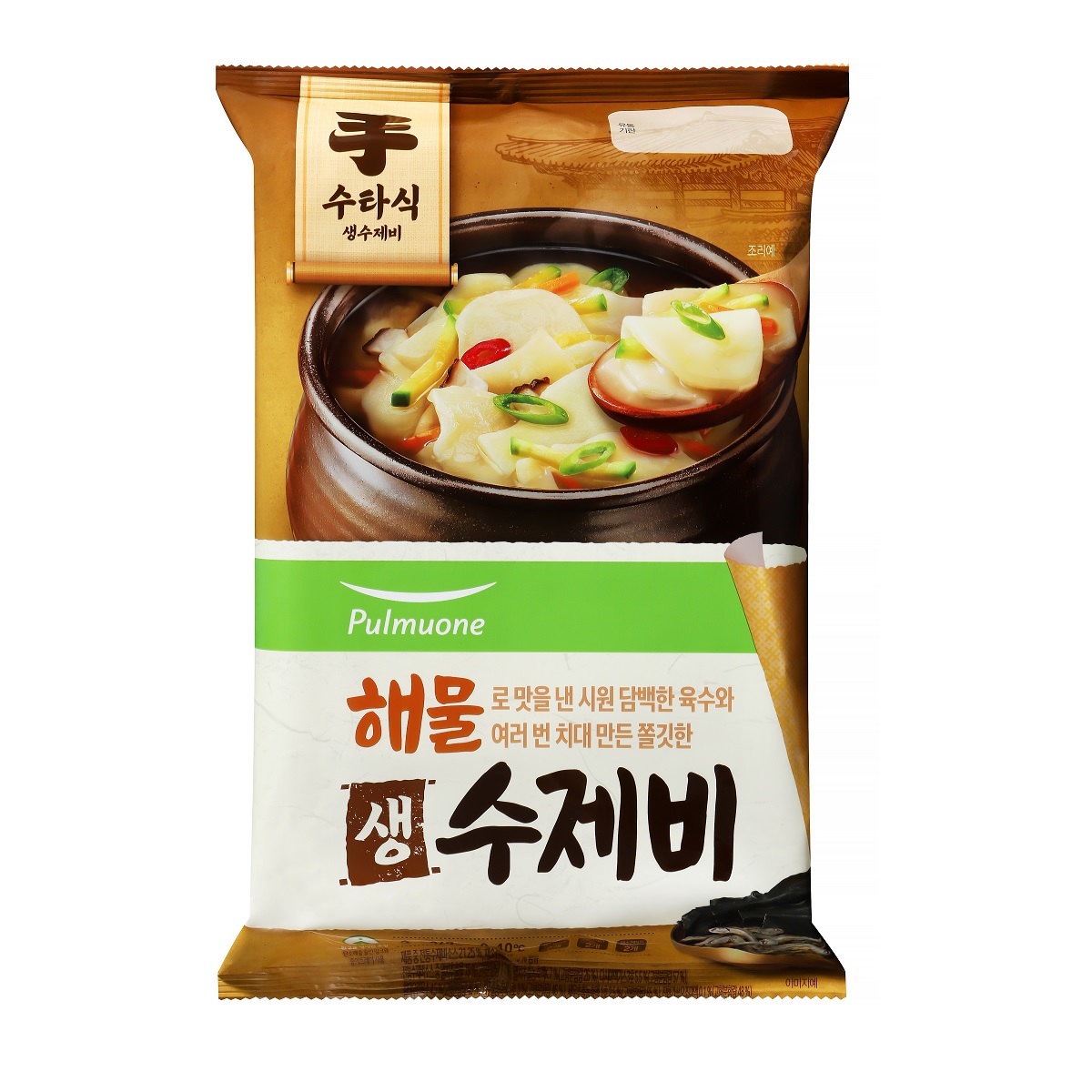 풀무원 해물 생수제비 367g (3개)_이미지