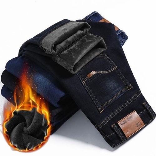 더블디 겨울청바지 방한팬츠 데님 블랙진 IS-TTP10 S10141566_이미지