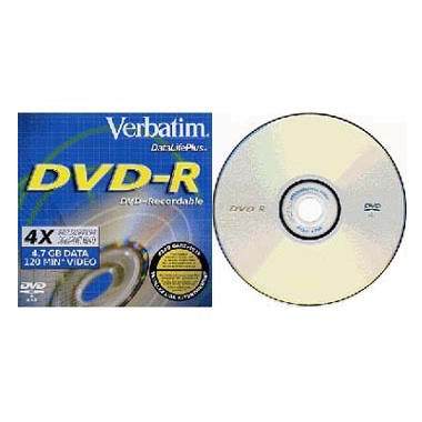 버바팀 DVD-R 4.7GB 4x 쥬얼 10장