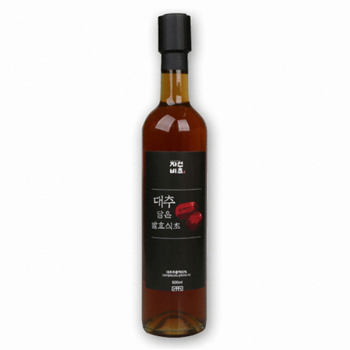자연비초 대추담은 발효식초 500ml (1개)