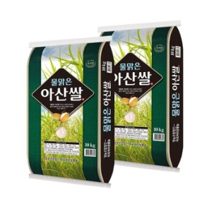 25년 햅쌀 물맑은 아산쌀 20kg