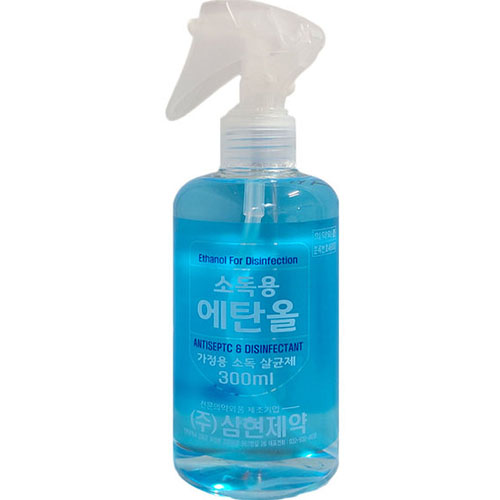 삼현제약 소독용 에탄올 스프레이 300ml (3개)
