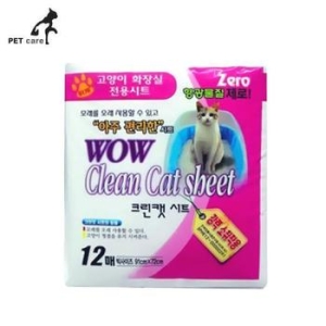 와우 와우 라이너매트 초특대형패드 12매 고양이시트화장실이미지입니다. 누르면 해당 게시물로 새창이동합니다.