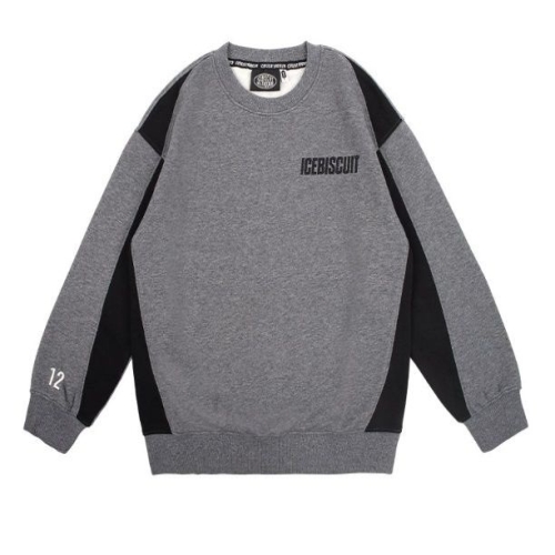 더캐리 아이스비스킷 컬러블럭스웻셔츠 IB44MR503_BK