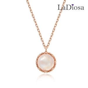 라디오사 18K La Diosa 라디오사 원석 목걸이 LK18F-6482N1