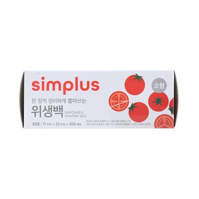 홈플러스 simplus  한장씩편리하게뽑아쓰는위생백 300매 (1개(300매))_이미지