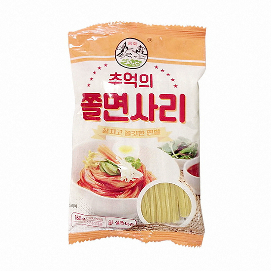 송학식품 추억의 쫄면사리 160g (1개)_이미지