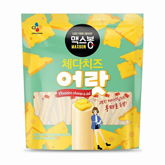 CJ제일제당 맥스봉 체다치즈 어랏 20개입 400g (3개)_이미지