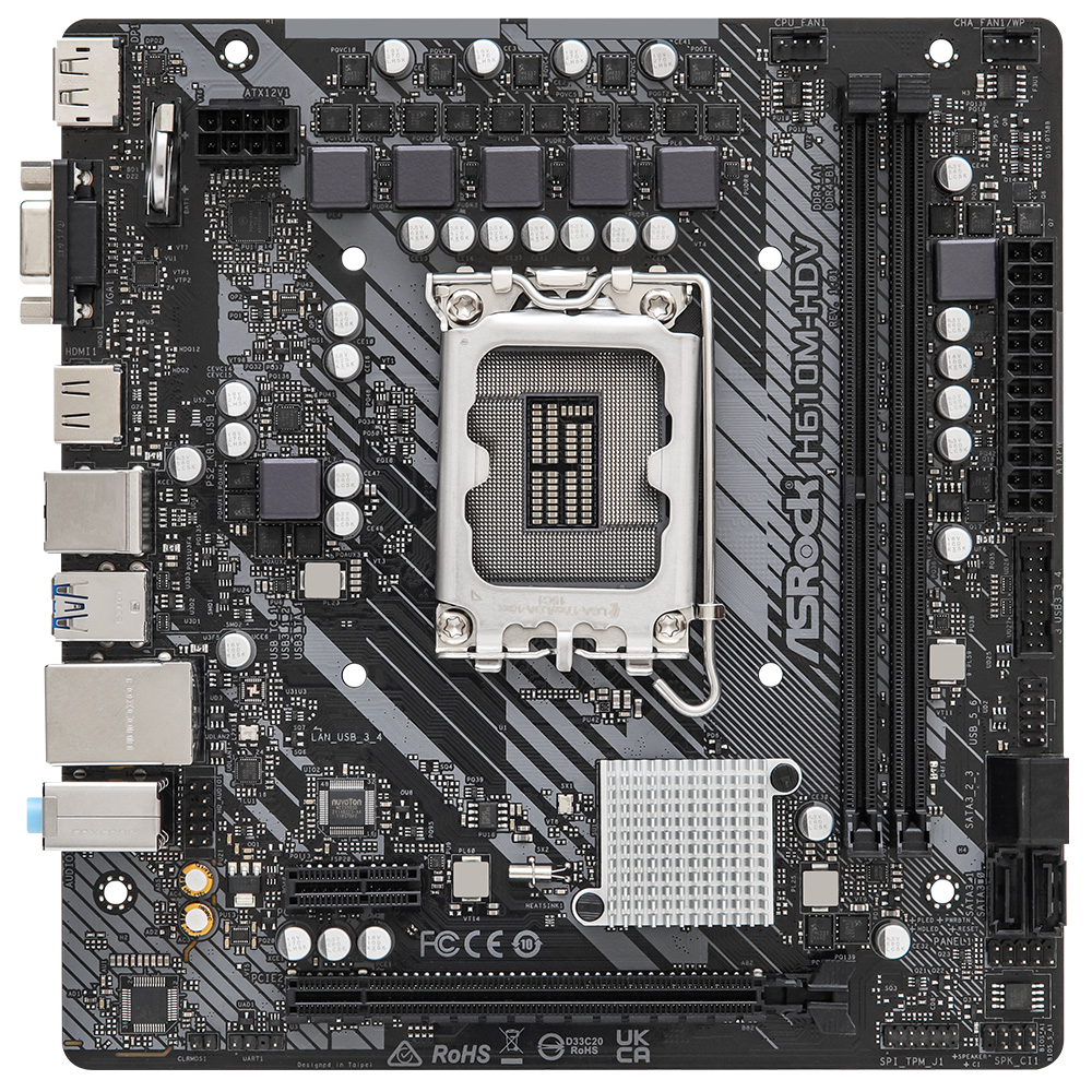 ASRock H610M-HDV D4 에즈윈_이미지