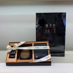  닥스 지갑 벨트 세트_DBWA0E905BK DBBE0E992BK