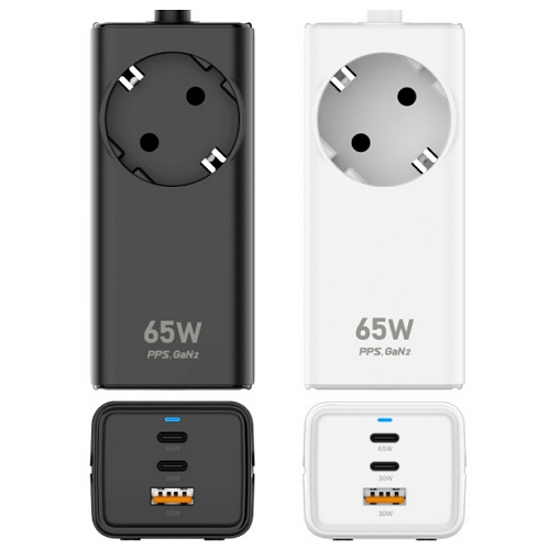 아임커머스 UM2 PD PPS 65W 3포트 GaN2 충전기 65WPDGAN2_이미지