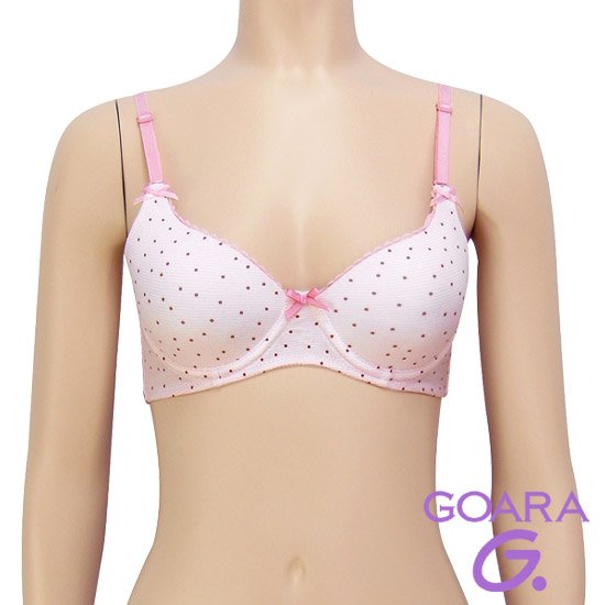 고아라 도트 면 와이어 브라 BR6027_이미지