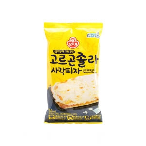 돌판오븐에 구워만든 고르곤졸라 사각피자 88g