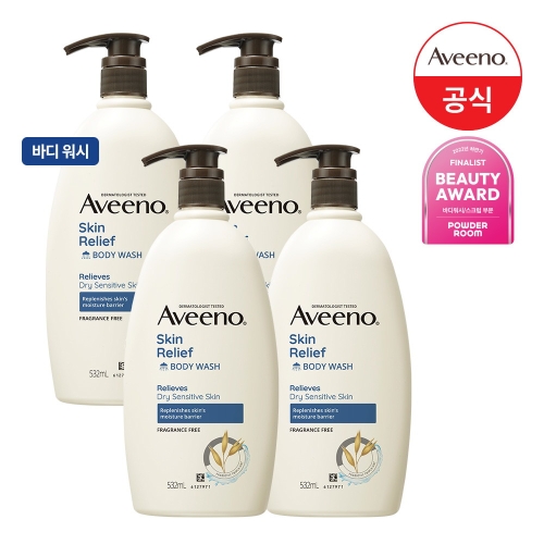 아비노  아비노  A 스킨릴리프 바디워시 532ml x4개