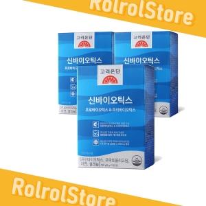 고려은단 프로바이오틱스&프리바이오틱스 신바이오틱스 30포 (3개)