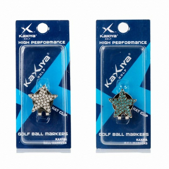 별 모양 디자인 골프 큐빅 볼마커
