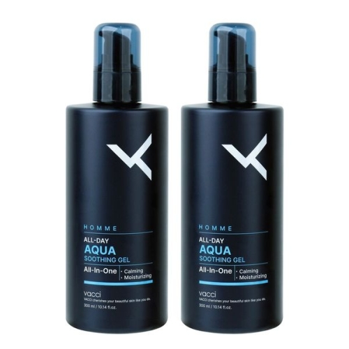 바찌 옴므 아쿠아 수딩젤 올인원 300ml (2개)