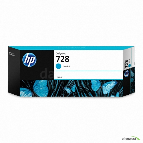 HP 정품 728 (F9K17A) 파랑