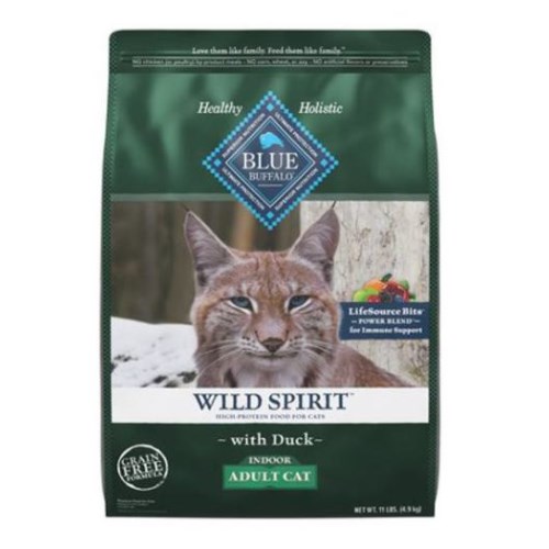 블루버팔로 캣 와일드 스피릿 어덜트 오리 4.9kg (1개)