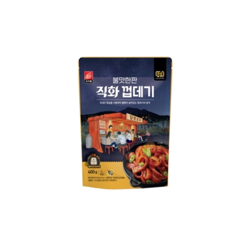 도드람푸드 불맛한판 직화 껍데기 400g (1개)