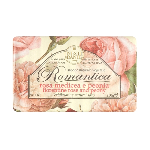 네스티단테 로멘티카 장미 모란 비누 250g (1개)