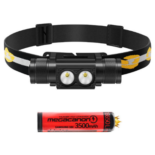 울트라코어 RJ-2000 헤드랜턴 (본품+3500배터리)_이미지