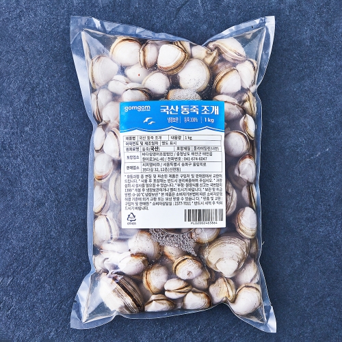 곰곰 국산 동죽 조개 1kg (1개)_이미지