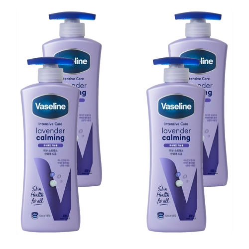 바세린 인텐시브 케어 라벤더 카밍 바디로션 400ml (4개)_이미지