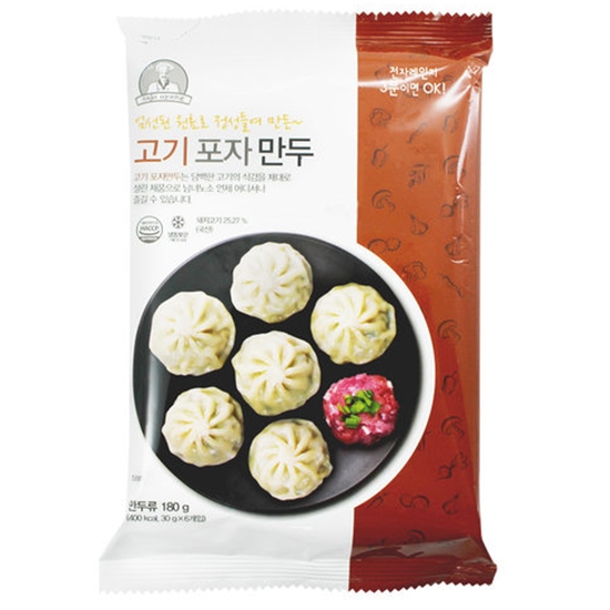 사조오양 고기 포자 만두 180g (2개)_이미지