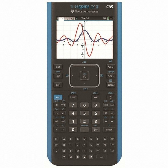 텍사스인스트루먼트 TI-NSpire CX II CAS 공학용 계산기 (해외구매)