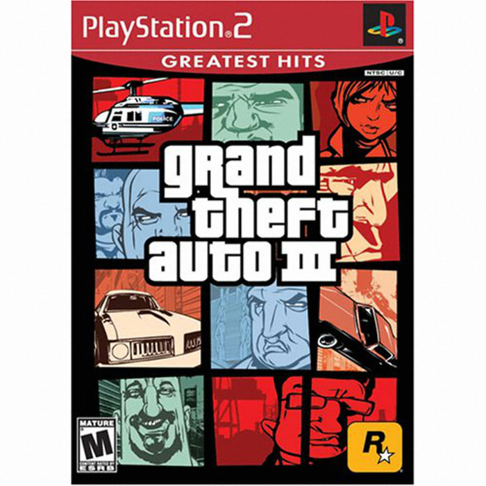 GTA 3 PS2 해외구매,북미판_이미지