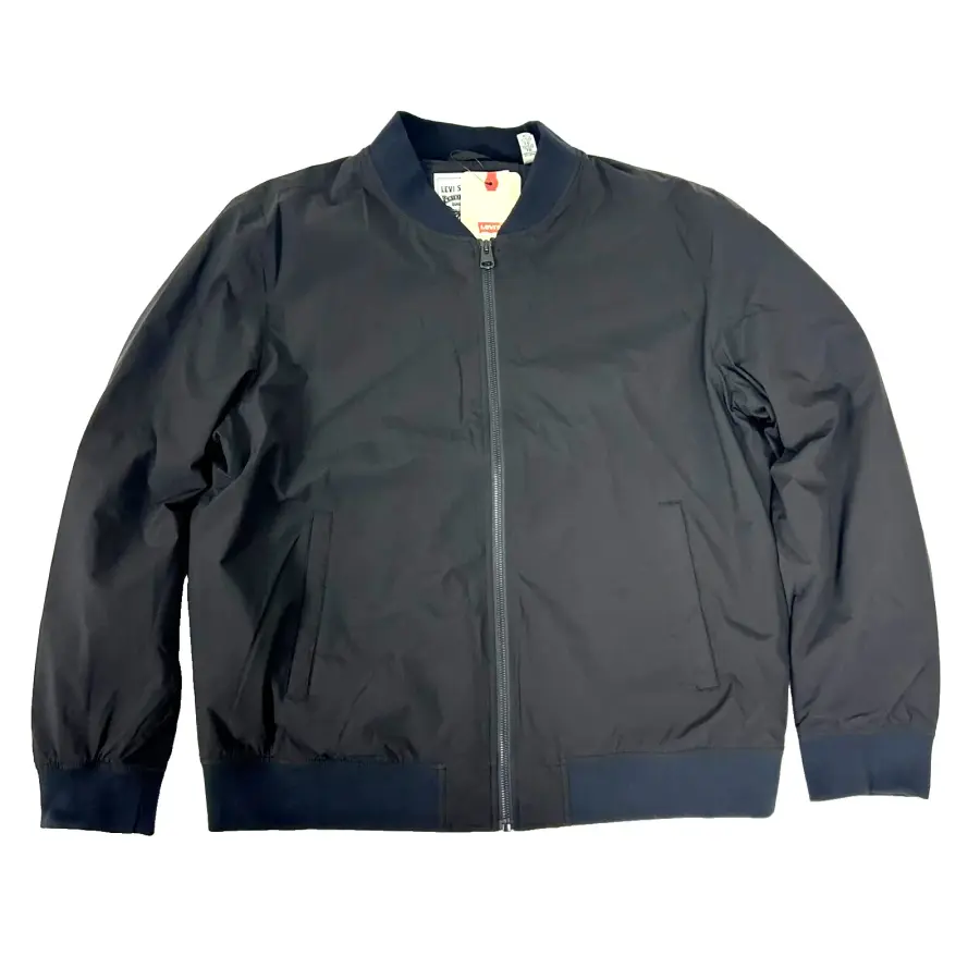 리바이스바디웨어 남성 라이트웨이트 안감 오션뷰 봄버 플라이트 재킷 M 사이즈 블랙 J25 5563431_이미지