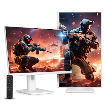 크로스오버 27GUA950 Fast-iPS UHD4K PD65 화이트 멀티스탠드