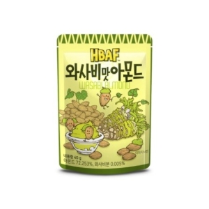 HBAF 와사비맛 아몬드 40g (18개)_이미지