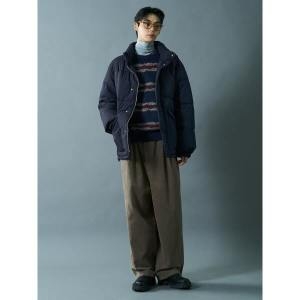 에잇세컨즈 미드랭스 푸퍼 재킷 네이비 455Y38LYHR_이미지