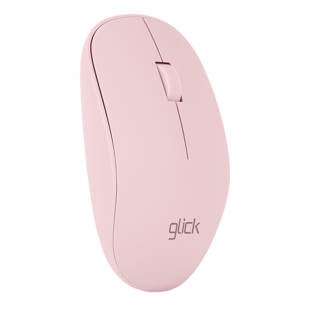 지클릭커 OFFICEPRO OP04-3WAY 무소음 슬림 블루투스 무선 (핑크)_이미지