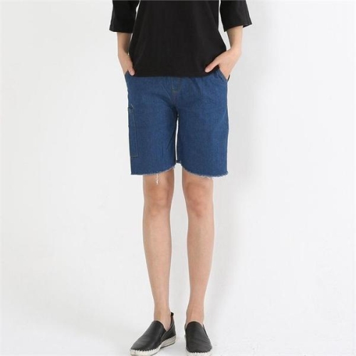 오노마 ONM 스타일 더하기-1499-스마트폰주머니밑트임청부반바지 S9869378