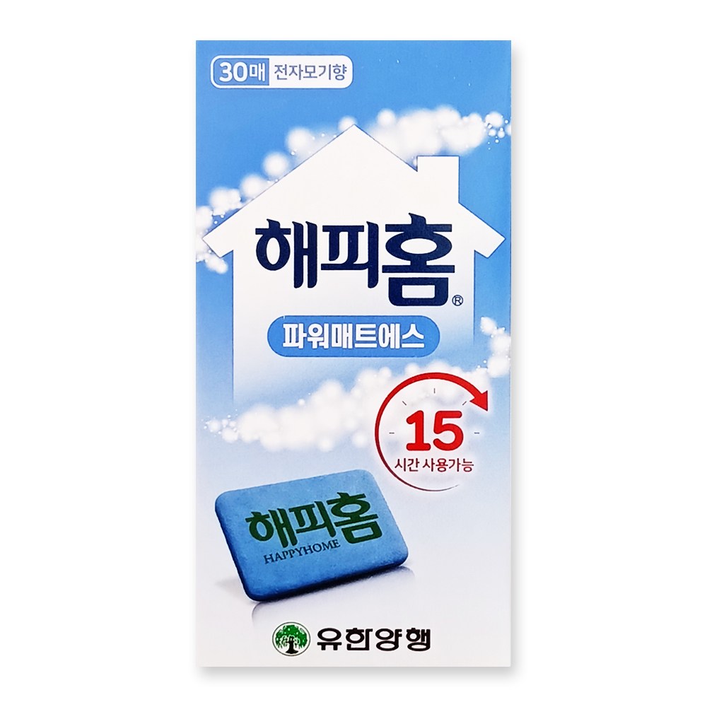 해피홈 파워매트 에스 30매 (12개)_이미지