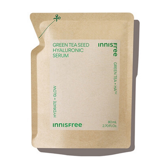 이니스프리 그린티 씨드 히알루론산 세럼 80ml (리필2개)_이미지