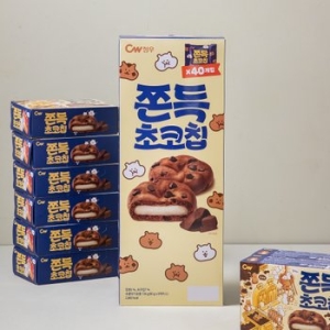 오늘도착 트레이더스 쫀득초코칩 720g 40입