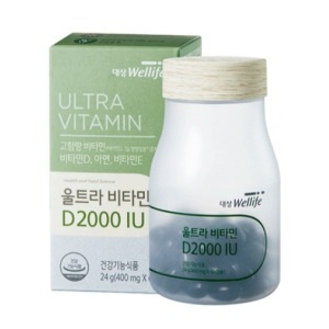 울트라 비타민 D2000IU 400mg 60정