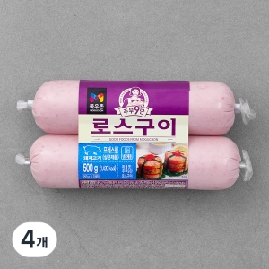 목우촌 주부9단 로스구이 햄 250g (4개)_이미지
